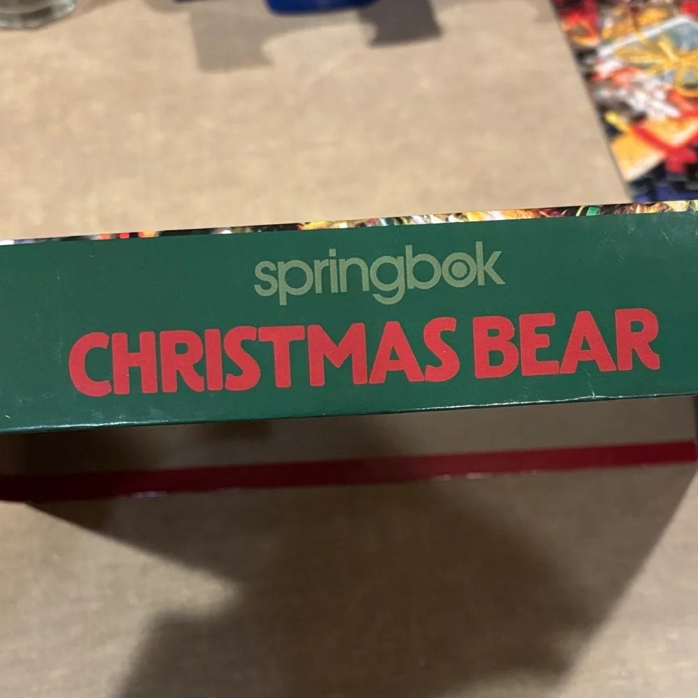 Festive Christmas Bear Puzzle